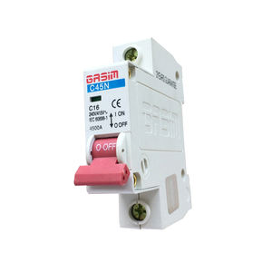 Minyatür devre kesici 1P IEC 60898 IP20 MCB RCCB MCCB - Product Image 3