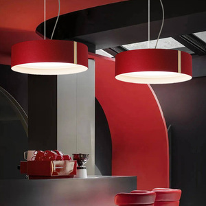Lampe pendante décorative en feutre de conception moderne lampe pendante nordique d'intérieur table à manger de cuisine bar restaurant suspension suspension - Product Image 3