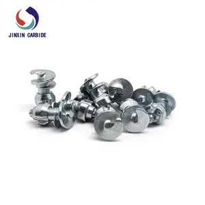 JX130 100Pcs ยางล้อสตั๊ดสกรูหิมะ Anti-Slip ยาง Spikes สกรูยาง Stud สำหรับรถบรรทุกรถยนต์จักรยานรถจักรยานยนต์ SUV