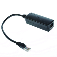 Convertisseur PoE pour PoE passif 48V, convertit PoE actif 802.3af/at en PoE passif 48V Mode B pour Ubiquiti Wave Teltonika RUTM55