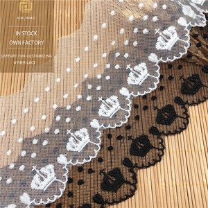 Lưới thêu hòa tan trong nước bông ren TRIM cho quần áo cưới & Giày căng váy phụ kiện-Spot-ordered - Product Image 1