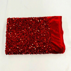 Tela de Terciopelo con Lentejuelas de Primera Calidad para Vestidos de Noche de Alta Gama, Vestidos de Novia, Ropa Formal y Prendas de Moda - Product Image 1