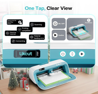 Likcut S41 Kit Imprimible, Máquina Cortadora de Vinilo, Cortadora de Pegatinas de Última Generación, Plotter Gráfico DIY para Decoración de Habitaciones