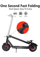 E-Scooter électrique puissant de 30 km/h 500Watts pour adultes Scooter électronique intelligent à deux roues Entrepôts à grande vitesse NL DE UK US