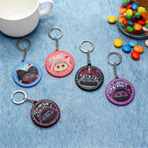 Gantungan Kunci PVC Lunak Desain Kustom Cetak UV Grosir, Laris Manis, llaveros Personalizados Charms - Product Image 2