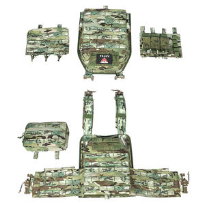 Gilet tactique ARTEX en stock, à libération rapide, pour la chasse, porte-plaques, en polyester 1000D, système Molle, Chaleco Tactico - Product Image 4