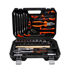 58PCS Vehicle <b>Tool</b> Auto Repair Socket 1/4" 1/2" <b>Hand</b> <b>Tool</b> <b>Set</b> Box <b>Set</b> Tire Repair Mechanical <b>Tool</b> Ferramentas Kits - Product Image 1