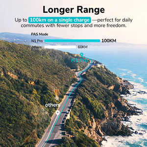 Marco de carbono certificado CE Ebike Engwe N1 Pro 700c Neumáticos para uso urbano 1,5 horas de carga rápida 100KM de largo alcance Bicicleta Eléctrica - Product Image 6