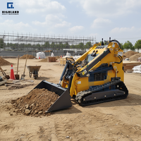 China HIH430 18,5 kW EPA Dieselmotor Multione Knickgelenkter 26 PS Mini-Kompaktlader mit Anbaugeräten
