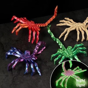 Imán de Refrigerador con Diseño de Insecto Alienígena Impreso en 3D, Personalizado OEM, Juguete Magnético para Niños, Modelo de Plástico, Regalos - Product Image 1