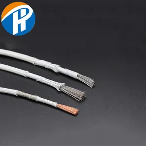 High Quality Fiberglass Braided Electric Cable Heat Resistance Insulated Heating Wire Used for sales