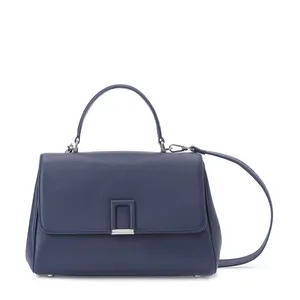 2023 New Trend Eco-friendly Leather Custom Violet Large Capacity Women's Purse Ladies Handbag Elegant Cross Body Bag