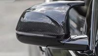 Coque de rétroviseur latéral en fibre de carbone 100 % sèche, aspect M, pour X3 G01 X4 G02, remplacement de la coque de rétroviseur 2018-2024