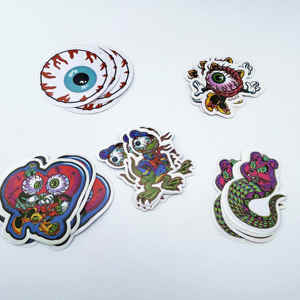 Pegatinas Personalizadas Impermeables Troqueladas, Pegatinas de Vinilo, Decoración Bonita, Pegatina de Anime para Portátil - Product Image 6