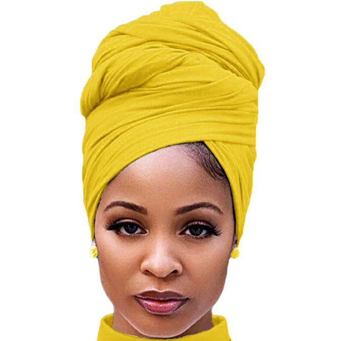 Kefiah Palestinese Turbante Capelli Donna In Maglia Stretch