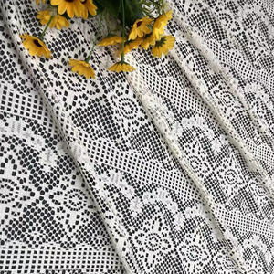 Chất lượng cao trắng hoa mềm <span class=keywords><strong>Net</strong></span> thêu ren vải cho Váy Cưới Làm - Product Image 3