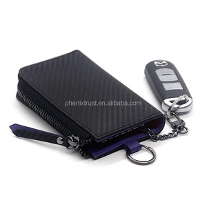 Petit portefeuille pour porte-carte d'identité Marque de luxe Clé de voiture Reach Pass Porte-clés Portefeuilles avec porte-clés - Product Image 3