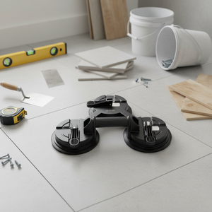 Lève-carreaux portable Grabo en alliage d'aluminium avec ventouses à trois griffes pour l'installation de carreaux et de verre - Product Image 1