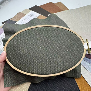 Vintage Denim Look PU <strong>Leather</strong> <strong>for</strong> Shoes and Handbags, Easy to Cut and Sew Stable <strong>for</strong> Bulk Production - Product Image 3