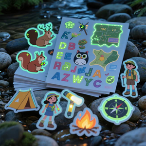 Nuevo Diseño Personalizado, Adhesivo de Gel Promocional Brillante, Material Personalizado, Tu Diseño, Impermeable, Ecológico, Barnizado UV, Dibujos Animados - Product Image 5