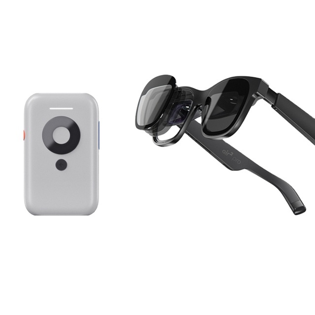 Lunettes AR XREAL Air 2 Pro - Écran Portable Immersif 120Hz 1080P, 75g | Pour Jeu, Streaming Et Travail