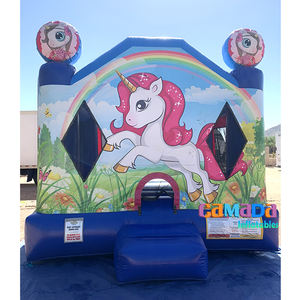 Château gonflable pour enfants, thème princesse <span class=keywords><strong>rose</strong></span> pastel, ballons, pour anniversaire de filles - Product Image 6