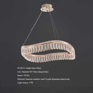 Lámparas de Techo Inteligentes Estilo Bourgeois con Ventilador Negro y Sistema de Música, Decoración para Mesa de Comedor, Lámpara de Araña para Eventos - Product Image 5