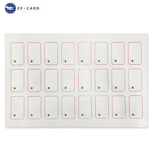 Fabriek 13.56Mhz Mifare (R) Classic 1K Prelam Rfid Inlay Sheet Nfc Antenne Rfid Prelam Voor Kaarten - Product Image 2