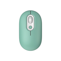 M333 Cute Bubble Ultra Slim Mini 3 Tombol Ambidextrous Silent Dual Mode 2.4GHz BT 5.2 Mouse Nirkabel Isi Ulang Tipe C