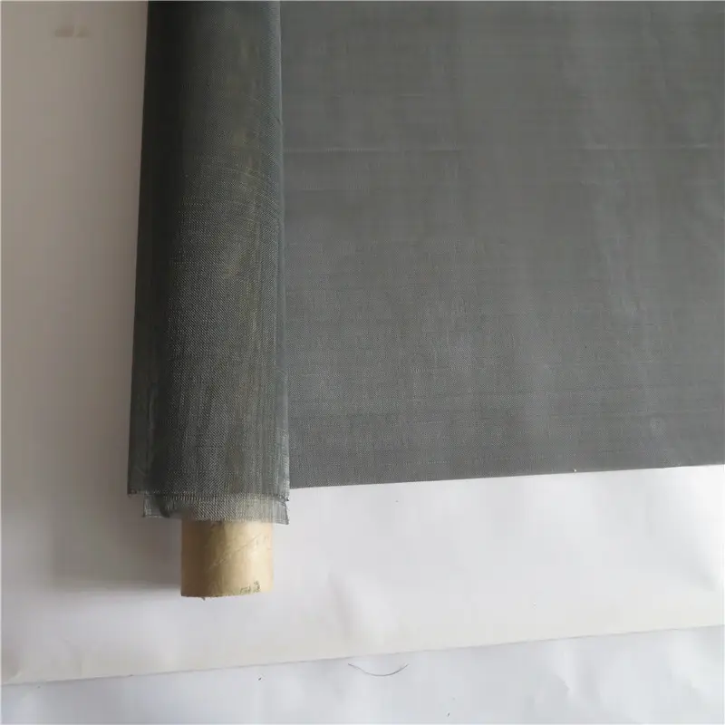 99% W1 W2 plain weave pure tungsten wire meh / tungsten wire cloth for industrial furnace heating element