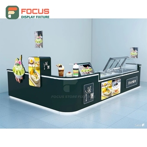 Refined Coffee Merchandise Display Rack Tempered Glass Front Coffee Bag Display Area Coffee Merchandise Rack - Product Image 5