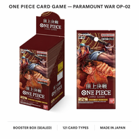 Boîte de boosters de jeu de cartes japonais en gros OP-02 Paramount War Directement du distributeur IP agréé SR+ Garanti Certifié CE