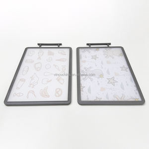 Grande planche à découper double face en PP avec poignée pour viande, fruits et légumes - Product Image 2