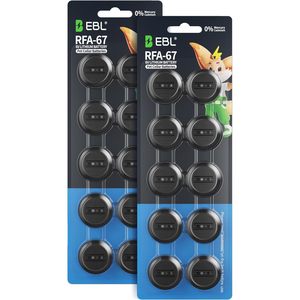 Baterías de Repuesto EBL de 6 Voltios RFA-67 Compatibles con PIF-300 RF300 PIF-275-19 PRF-3004W PUL-250 Paquete de 20 para Suministros de Entrenamiento de Mascotas - Product Image 1