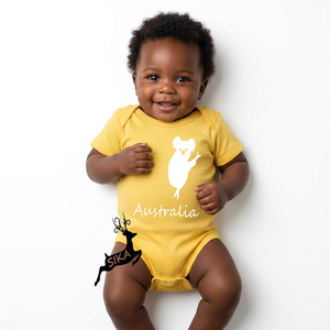 Romper para Bebé Tirupur Online, Cómodo, Antiarrugas, Lavable, Cuello en V, Cierre con Botones a Presión, Unisex, Manga Corta, Diseño Personalizado - Product Image 1