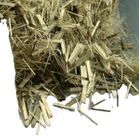 Fibres de basalte d'usine 6mm-60mm brisées pour le renforcement du béton Fibre de basalte haute résistance