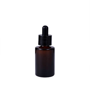 5ml 10ml 15ml 20ml 30ml 50ml 100ml Empty Flat Shoulder Clear Frosted Amber Glass Dropper <b>Bottles</b> for Essential <b>Oil</b> - Product Image 4