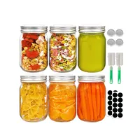Glass Canister with Metal Lid, Mason Jars, Hot Sale, Amazon