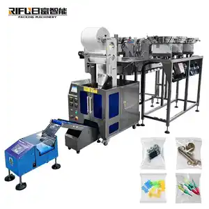 Small Hardware Screw Fastener Bolt Counting Packaging Machine Nut Automatic Packing And Fill Machine With Check Weight