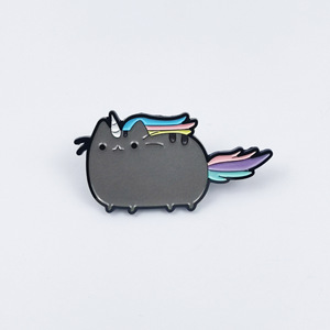 Spilla in metallo con design adorabile e creativo a tema <span class=keywords><strong>Totoro</strong></span> cartoonista e greggio, accessorio per zaino e abbigliamento - Product Image 6