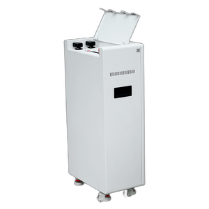 Sistem Penyimpanan Energi Rumah 48V 300Ah 15kWh LiFePO4 Lithium Iron Phosphate untuk Pembangkit Listrik Tenaga Surya dengan Roda Terintegrasi - Product Image 4