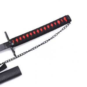 Vente chaude BLEACH Kurosaki Ichigo <span class=keywords><strong>Ban</strong></span> <span class=keywords><strong>Kai</strong></span> Anime épée bois jouet épée pour Cosplay - Product Image 5