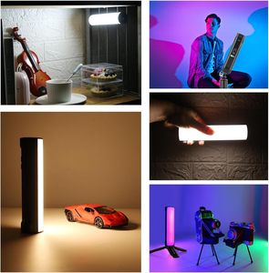 Iluminación para Fotografía 360 ° Varita de Luz Magnética Portátil con Batería Recargable, Luz de Tubo Regulable de 2500-9000K para <span class=keywords><strong>Estudio</strong></span>, 17 cm - Product Image 6
