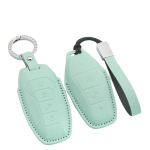 เคสกุญแจรีโมทรถยนต์สำหรับ Byd Song Plus Atto 3 Han Ev Tang Dm Qin Seal Dolphin กุญแจรีโมทแบบไร้กุญแจ อุปกรณ์ตกแต่งรถยนต์ - Product Image 1