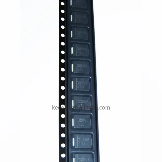 SMD rectifier diode S3J 600V 3A SMC S3J-13-F diode SBR0240LP-7 X1-DFN1006-2 S3J-13-F