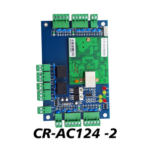 CR-AC124-2 125KHz/13.56MHz TCP/IP Wiegand Carte de contrôle d'accès pour deux portes, lecteur de cartes RFID, contrôleur d'accès biométrique - Product Image 1