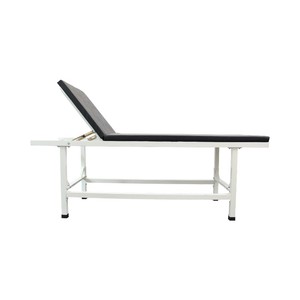 Tempat tidur pemeriksaan logam rumah sakit berkualitas tinggi untuk pemeriksaan medis pasien, digunakan di klinik pasien rumah sakit - Product Image 3