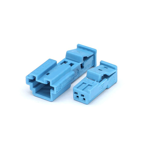 9-1718333-1 & 9-968699-1 2针蓝色汽车线束连接器插头，用于线束改装 - Product Image 1