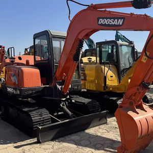Nouvel arrivage Mini-pelle hydraulique d'occasion haute condition DOOSAN DH60 Pelleteuse hydraulique compacte de 6 tonnes de haute qualité et à des prix abordables - Product Image 1