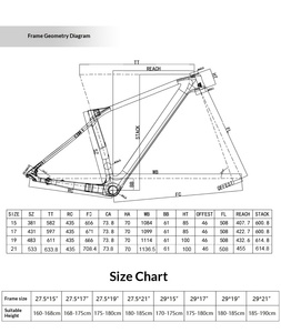 <span class=keywords><strong>Vélo</strong></span> de montagne en fibre de carbone M5 27,5/29 pouces, 12 vitesses M8100, frein à disque hydraulique 4 pistons, fourche en aluminium, XC Trail – Vente chaude usine - Product Image 5